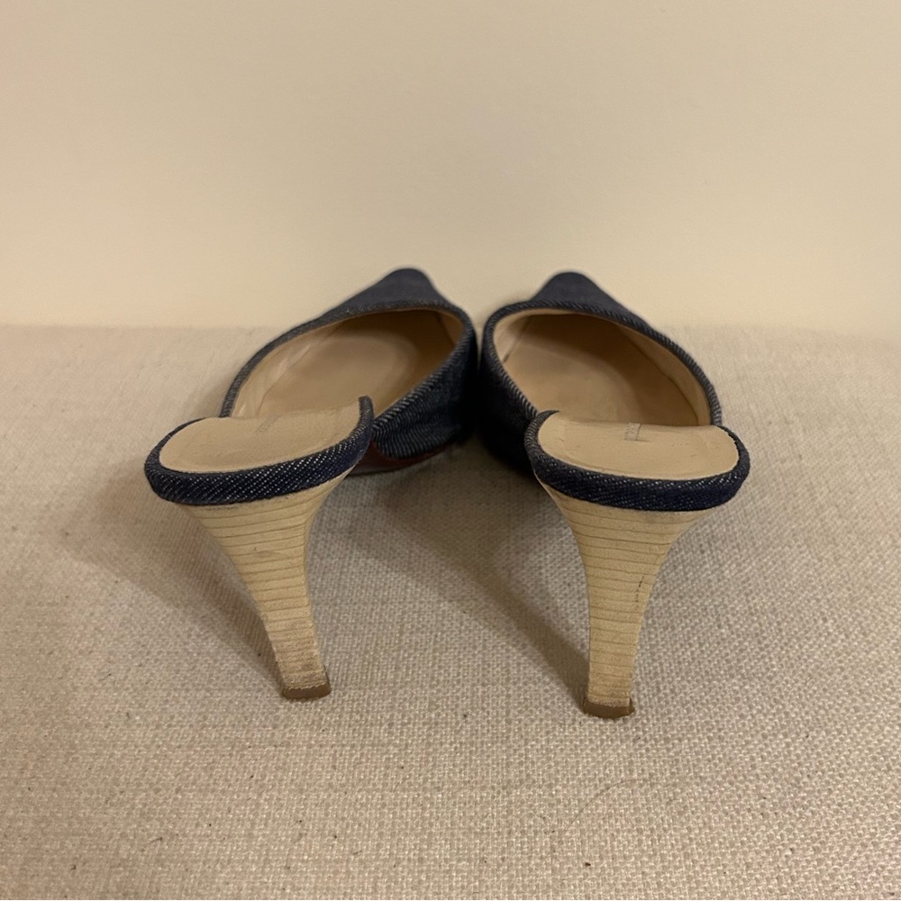 Burberry Denim Mules - Picture 4 of 5